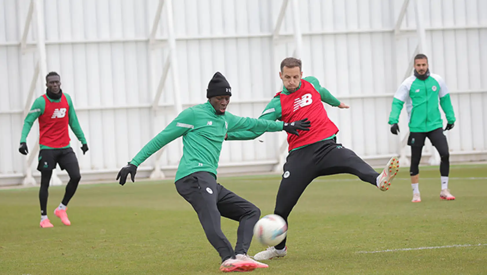 Konyaspor'da, Hatayspor maçı hazırlıkları sürüyor