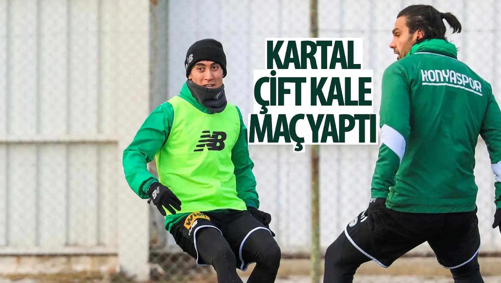 Konyaspor kötü gidişata son vermek istiyor: Kartal çift kale maç yaptı!