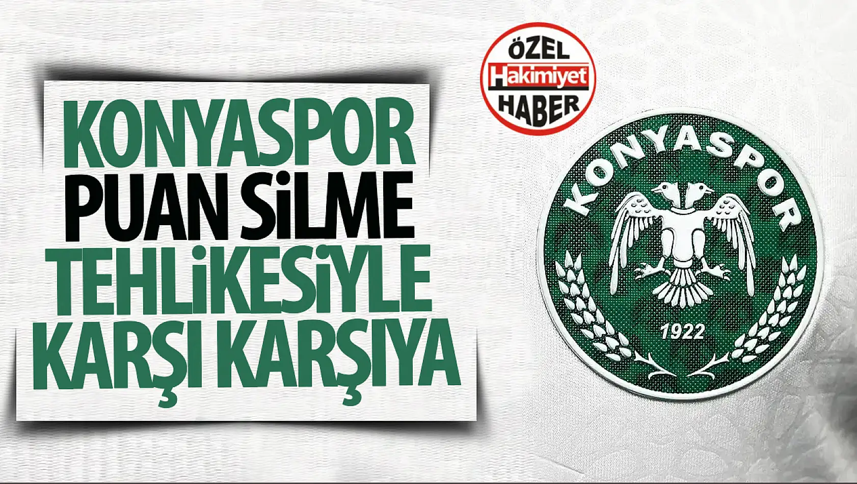 Konyaspor, Puan Silme Tehlikesiyle Karşı Karşıya