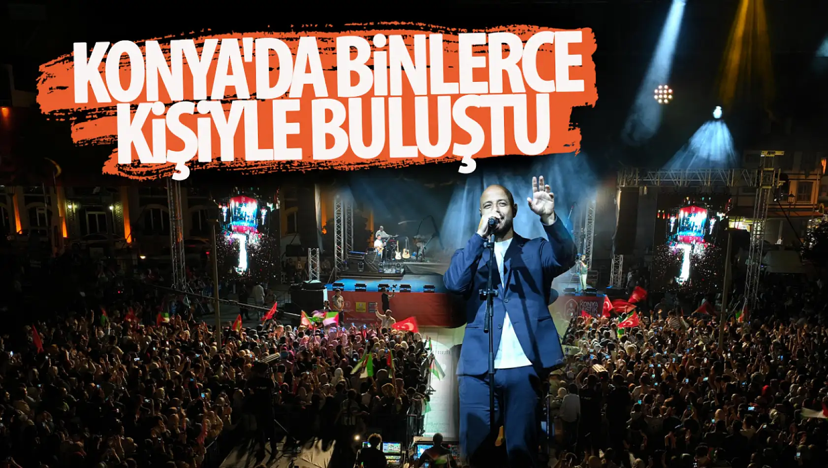 Maher Zain, Konya'da Binlerce Kişiyle Buluştu