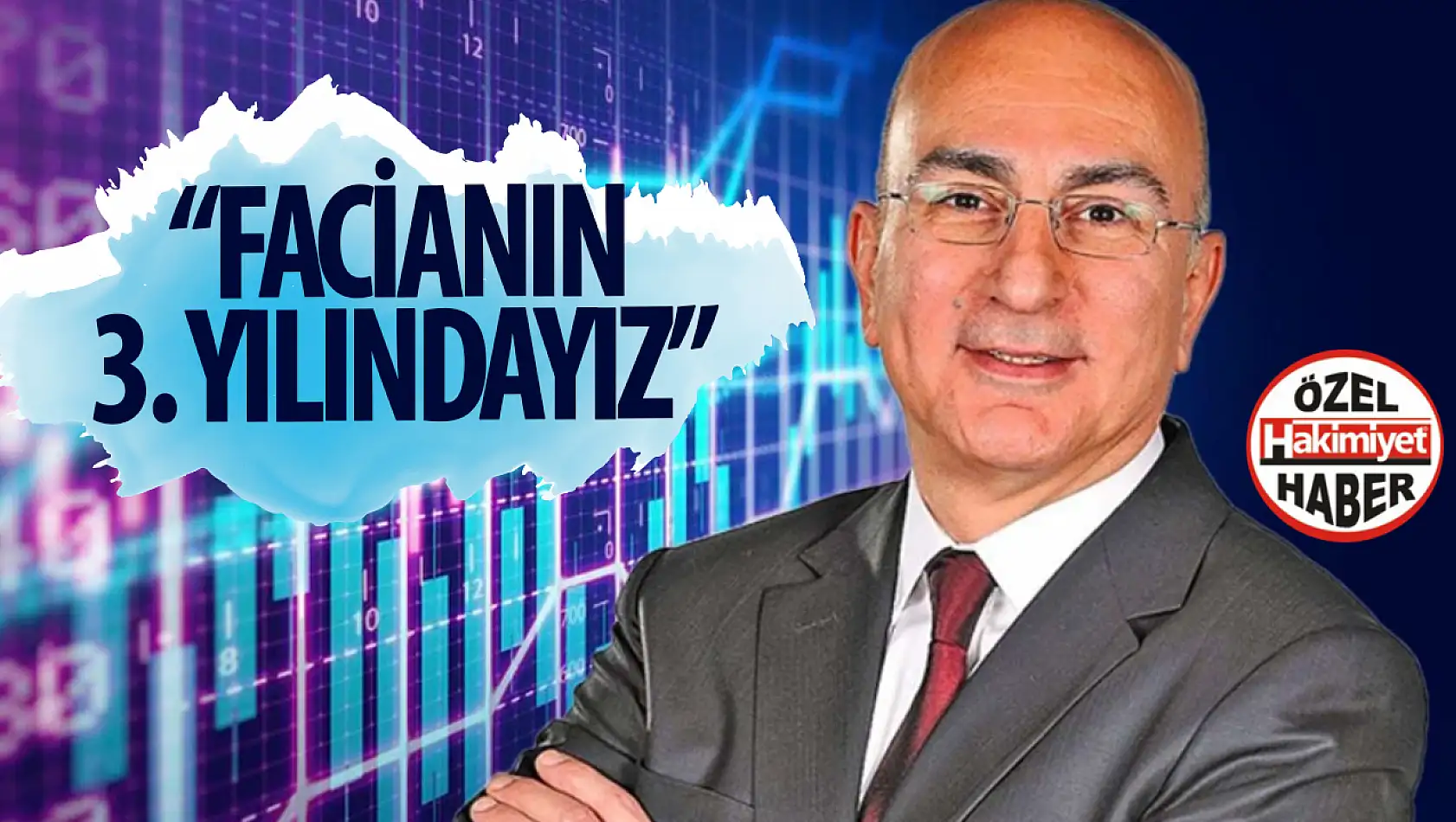 Mahfi Eğilmez, 'Tarihin en büyük para politikası facialarından birinin 3. Yıldönümü'