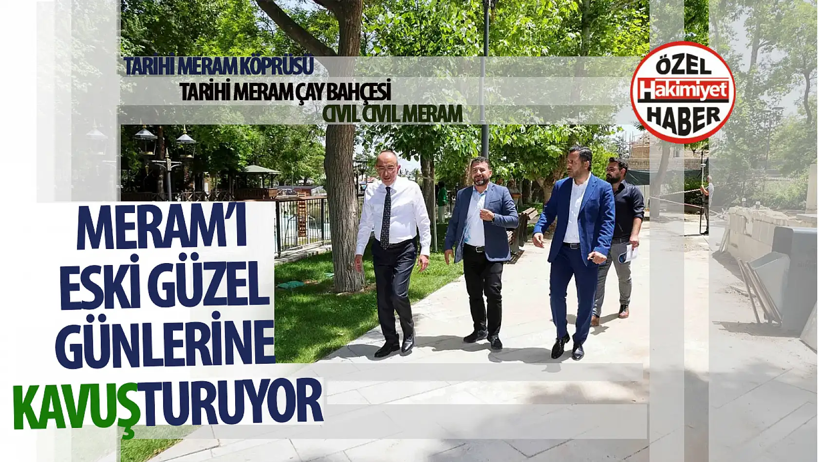 Meramı eski günlerine Başkan KAVUŞ'turuyor