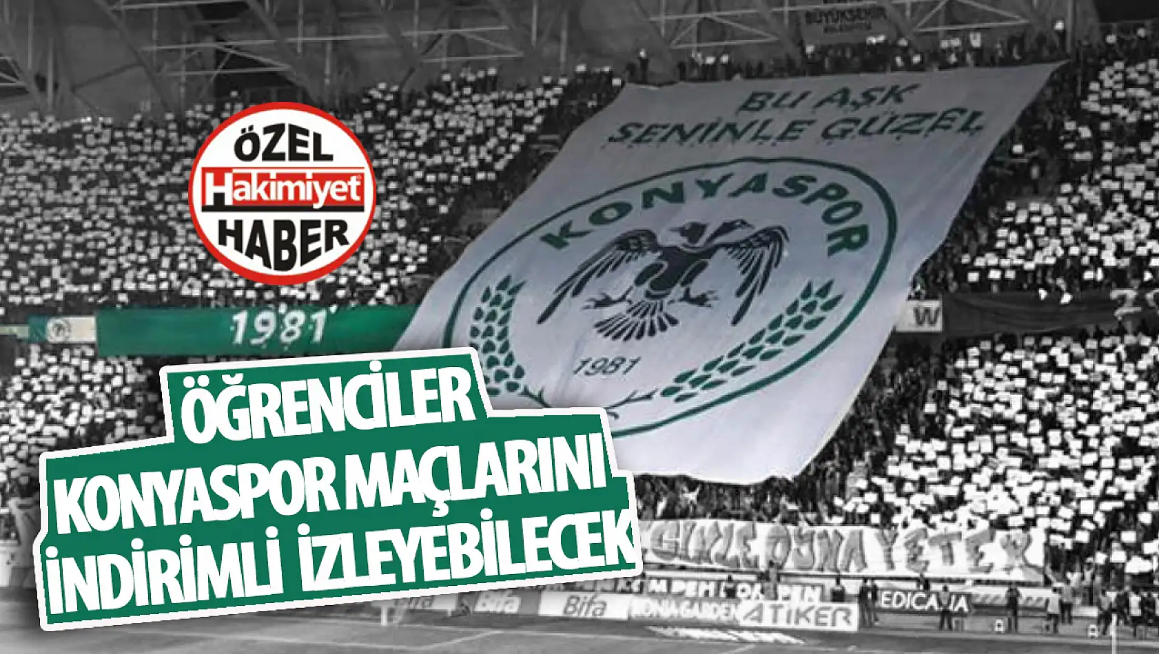 Öğrenciler, Konyaspor maçlarını indirimli takip edebilecek, 'ücretsiz' değil!