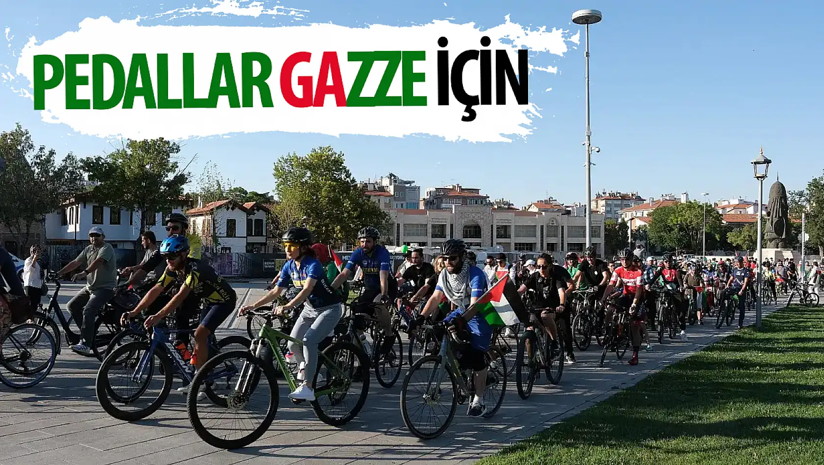 Pedallar Gazze için çevrildi