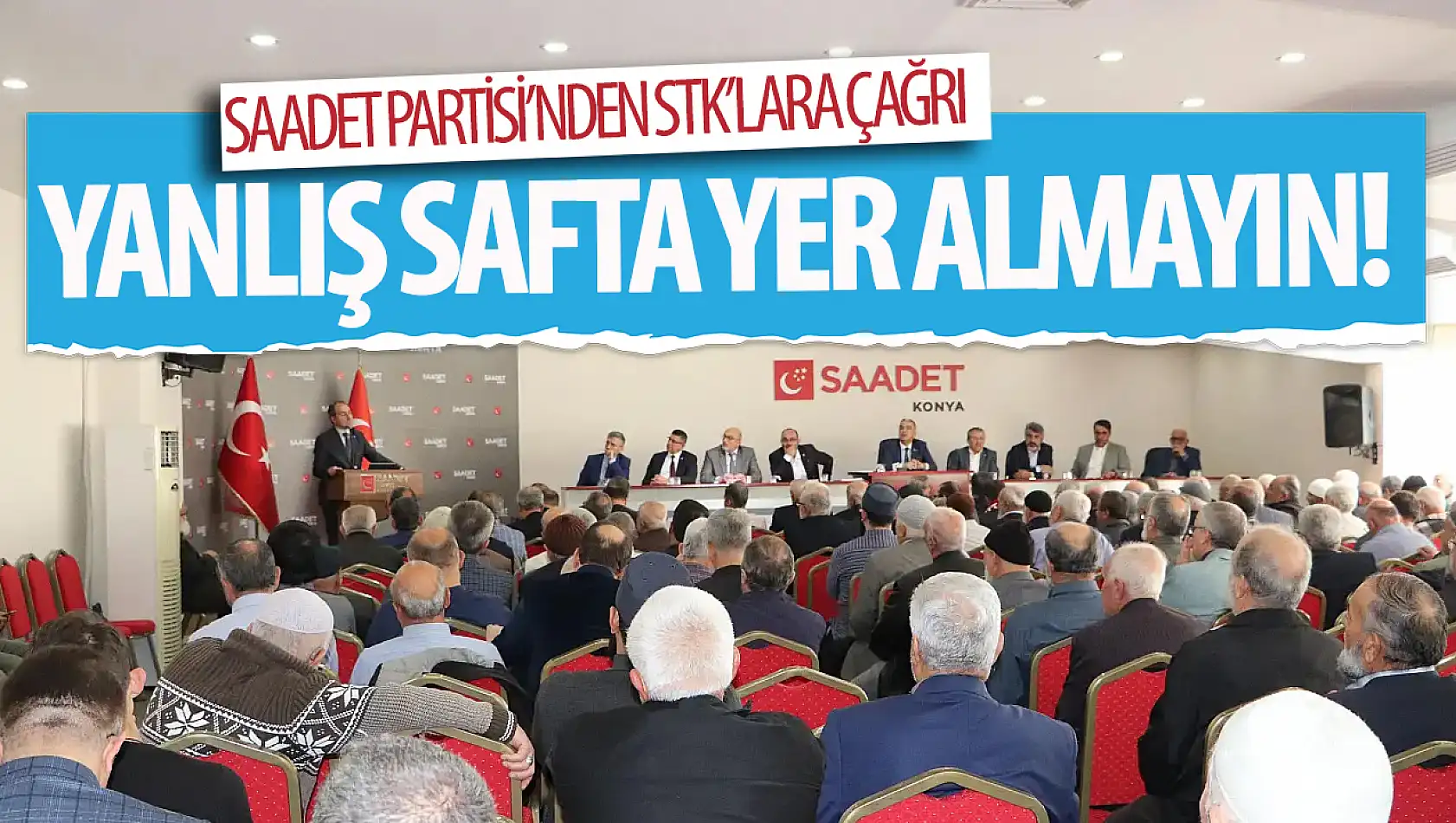 Saadet Partisi Ekim ayı il divan toplantısı gerçekleştirildi.