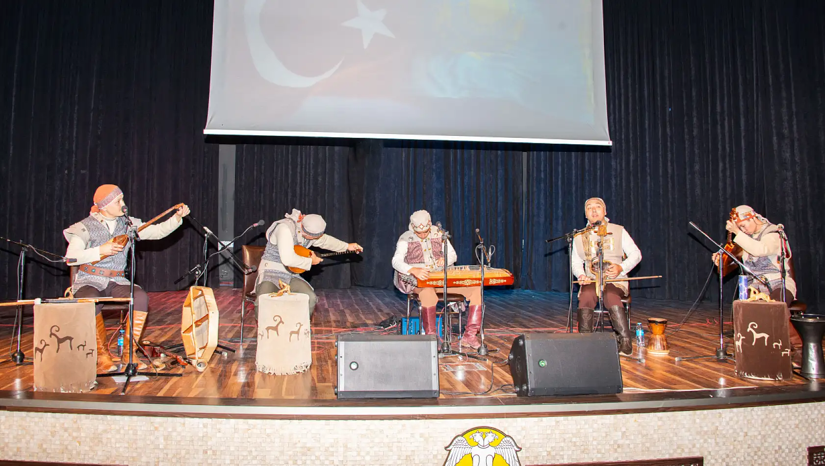 Selçuk Üniversitesi'nde Cumhuriyetin 100. Yılına özel 100 etkinlik kapsamında konser düzenlendi