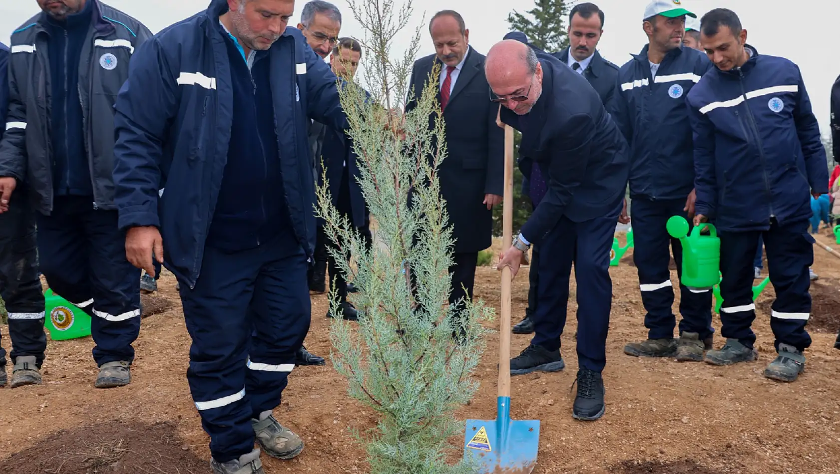 Selçuklu'da fidan dikim etkinliği yapıldı!