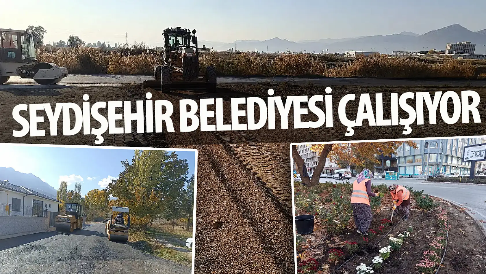 Seydişehir Belediyesi'nden Yoğun Çalışma