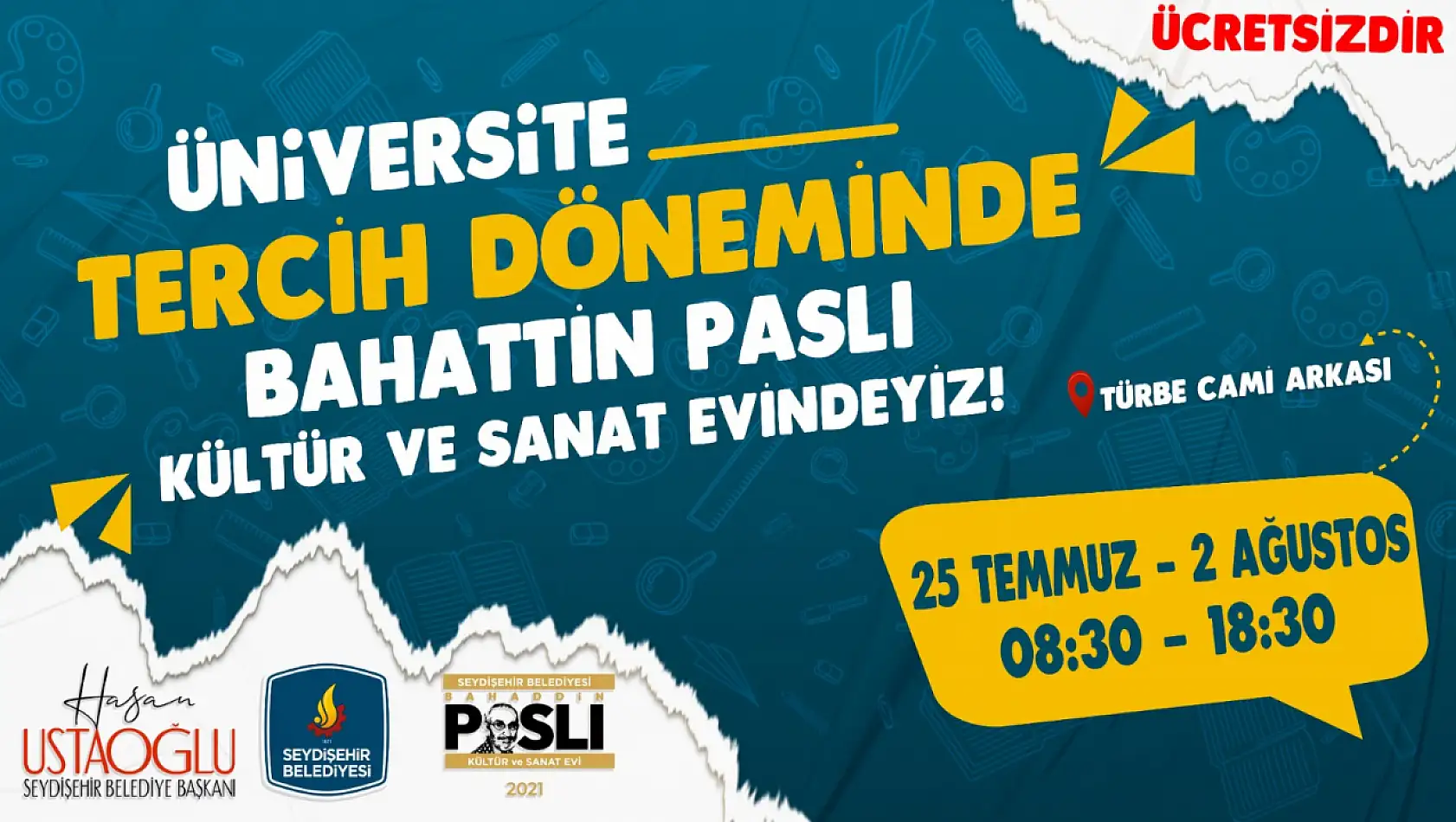 Seydişehir belediyesinden öğrencilere ücretsiz danışmanlık hizmeti