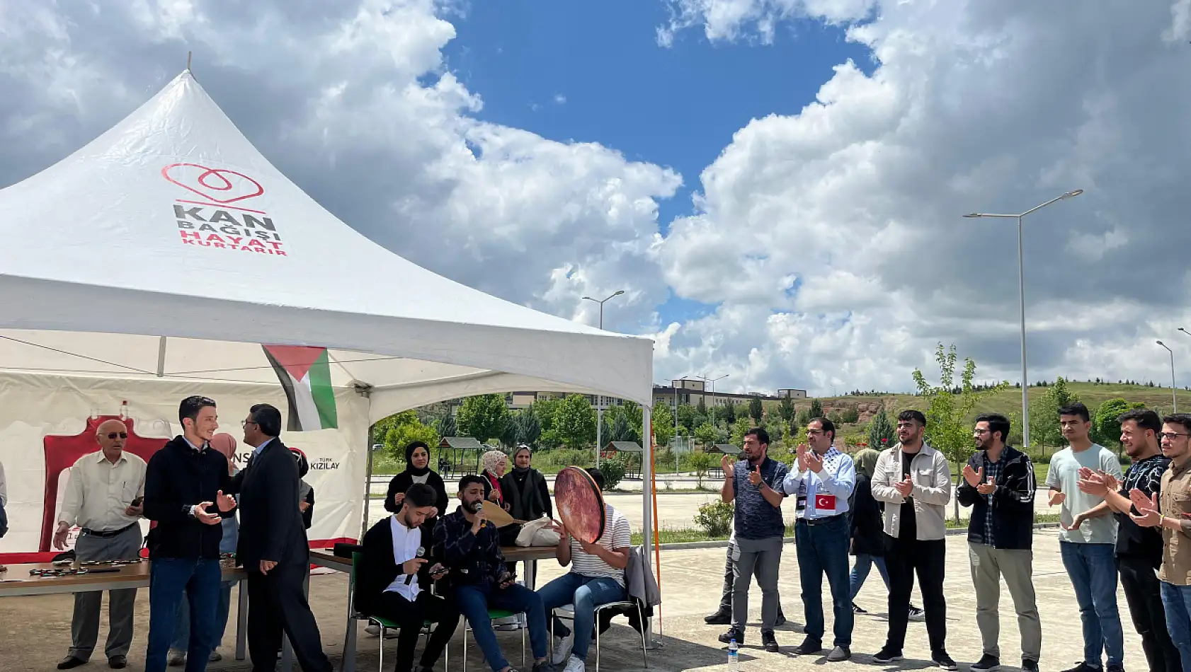 Siirt Üniversitesi Öğrencileri, Filistin'e Destek İçin Nöbete Başladı