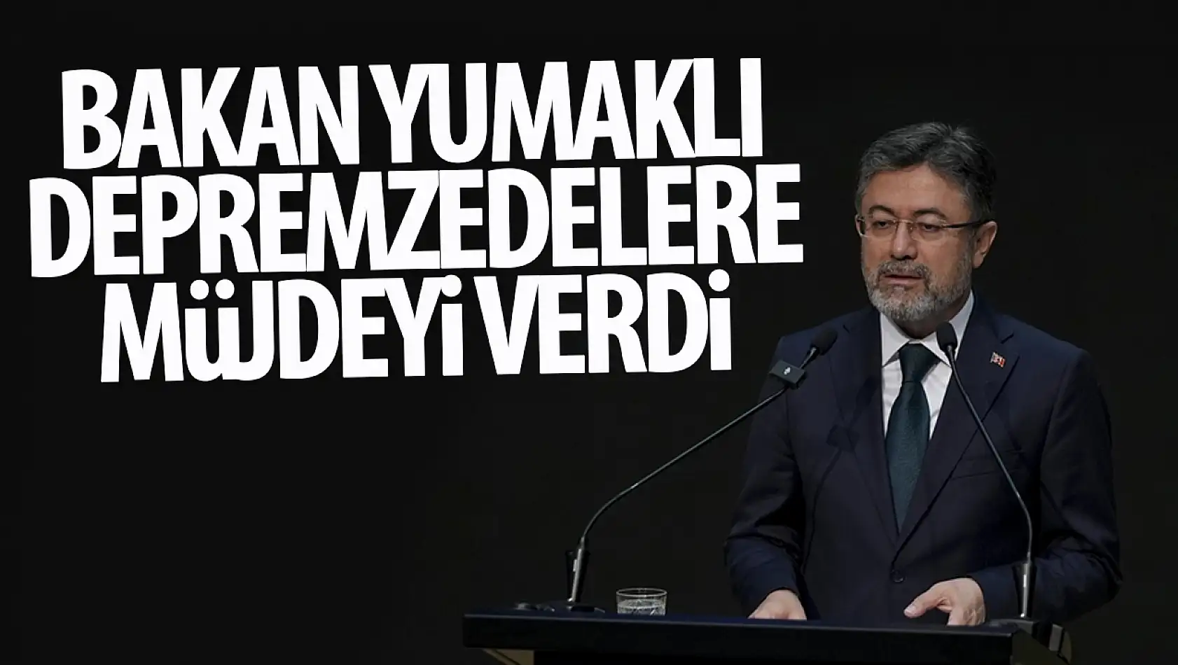 Tarım Bakanı Yumaklı, deprem bölgesinde müjdeyi verdi!