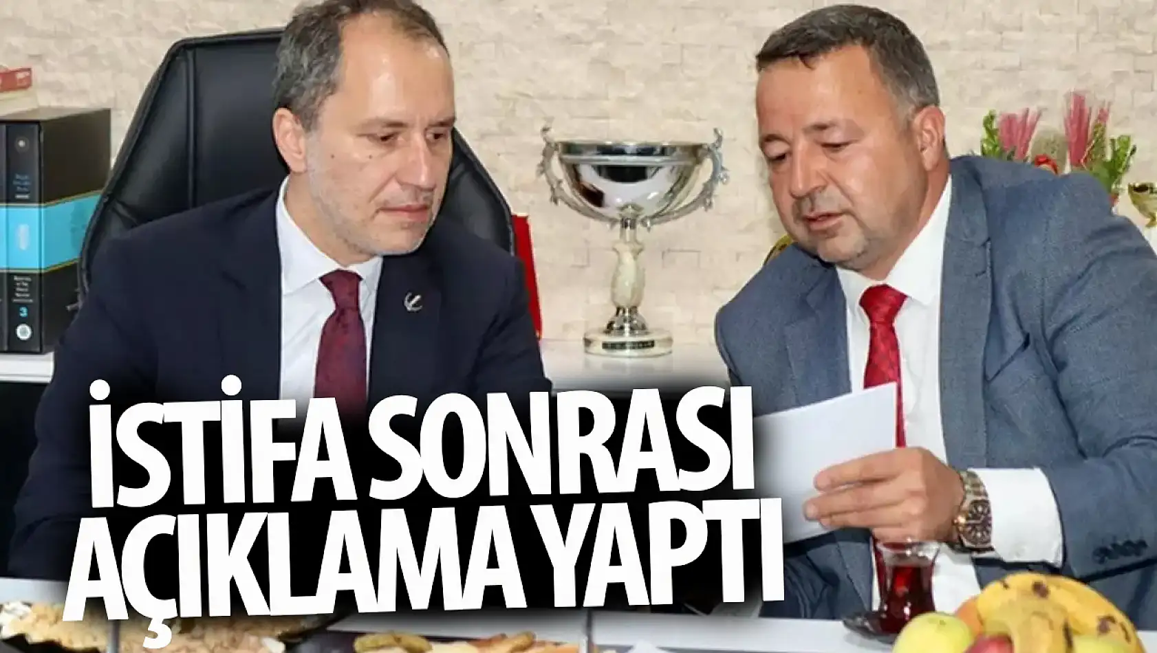 Yalıhüyük Belediyesi'nden istifaya yönelik basın açıklaması