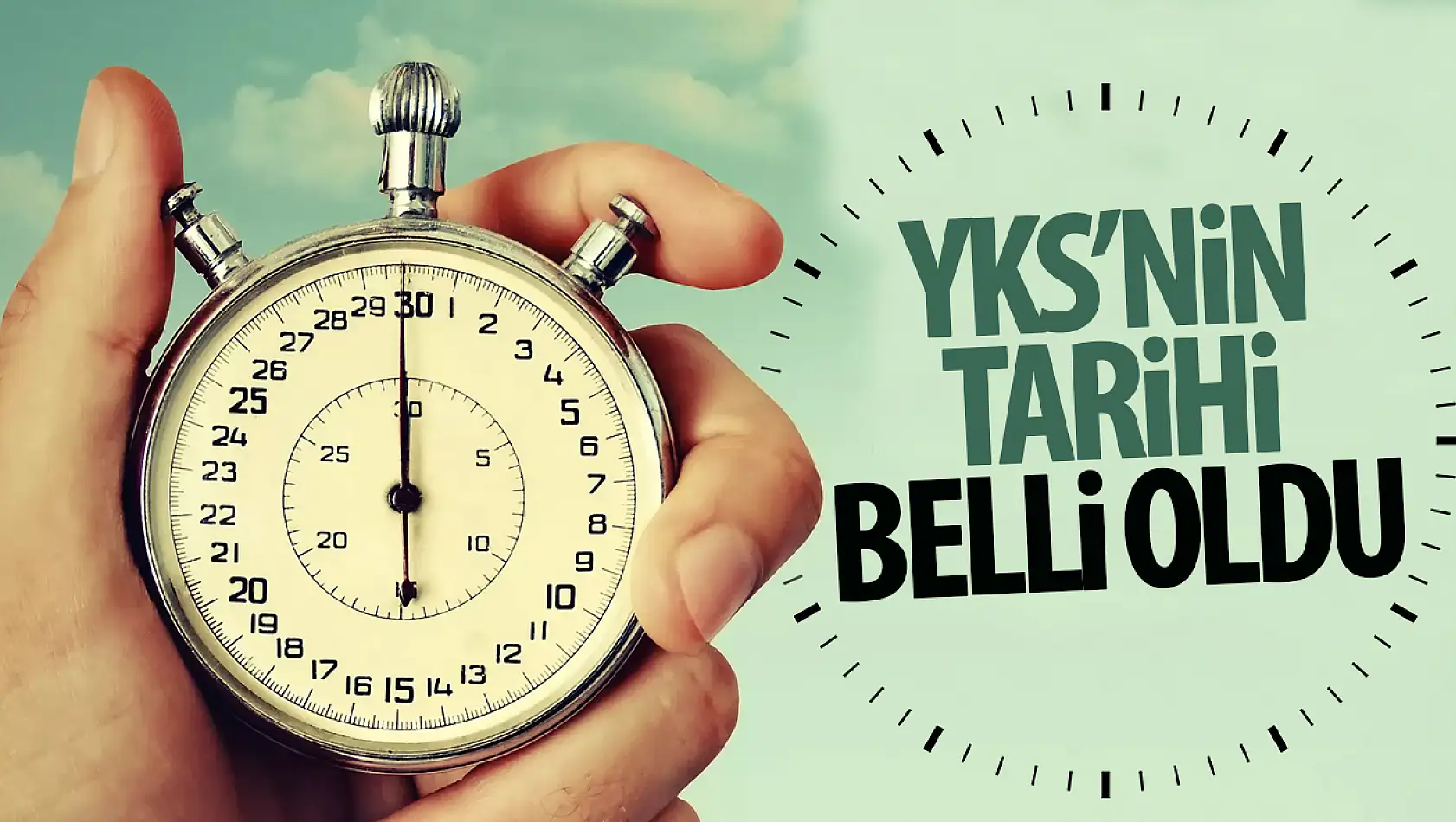 YKS'nin yapılacağı tarihi belli oldu! 