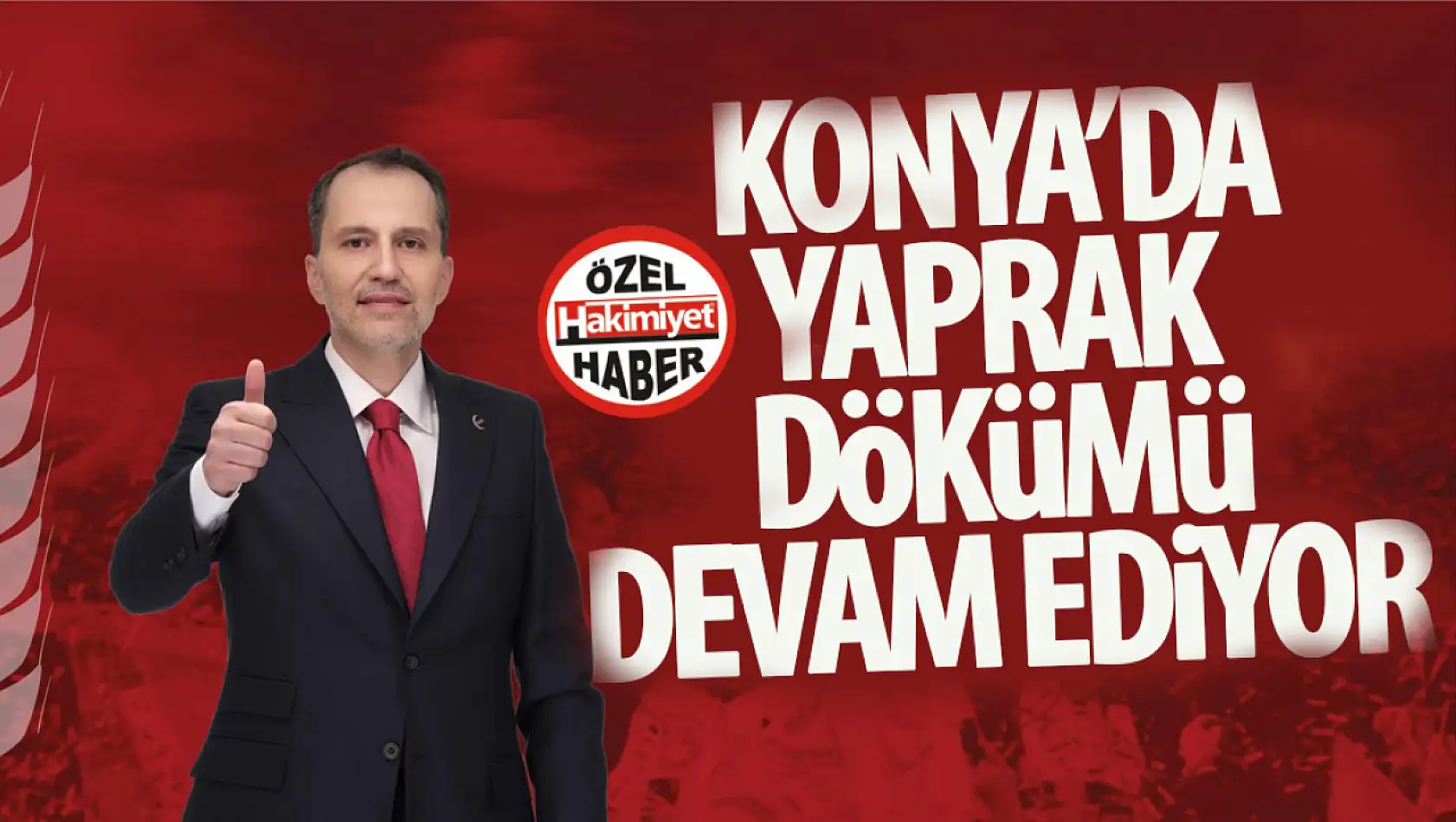 YRP Konya'da yaprak dökümü devam ediyor: Yalıhüyük'te toplu istifa!