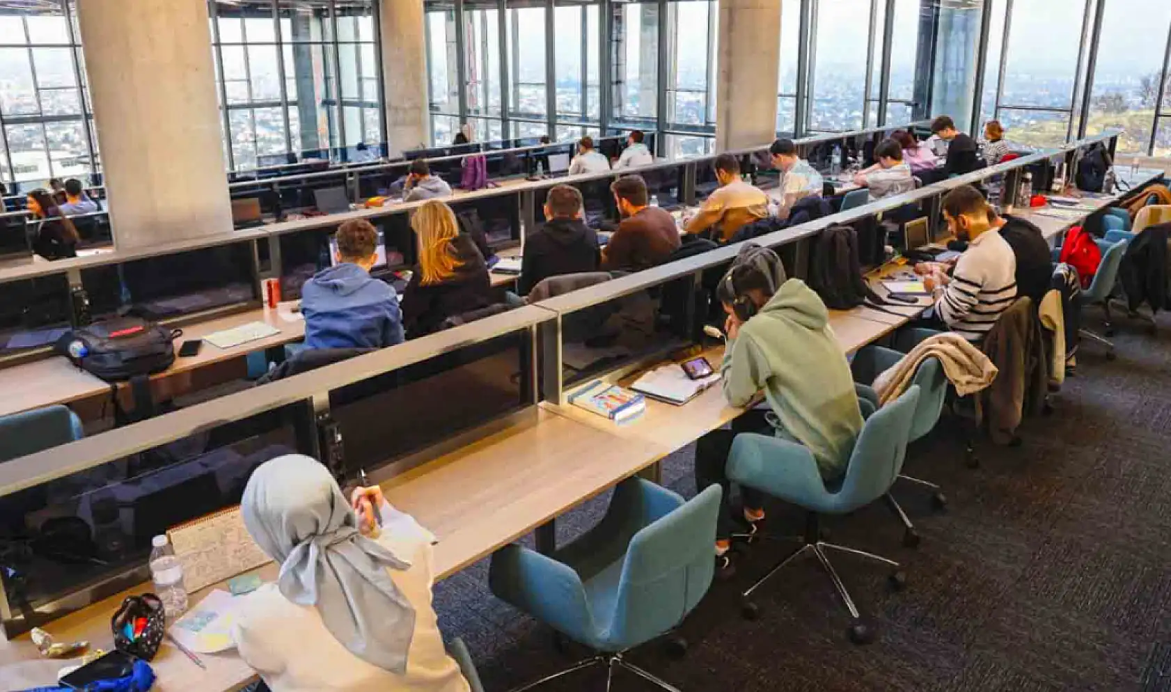 Meram'dan final haftasında öğrencilere moral desteği