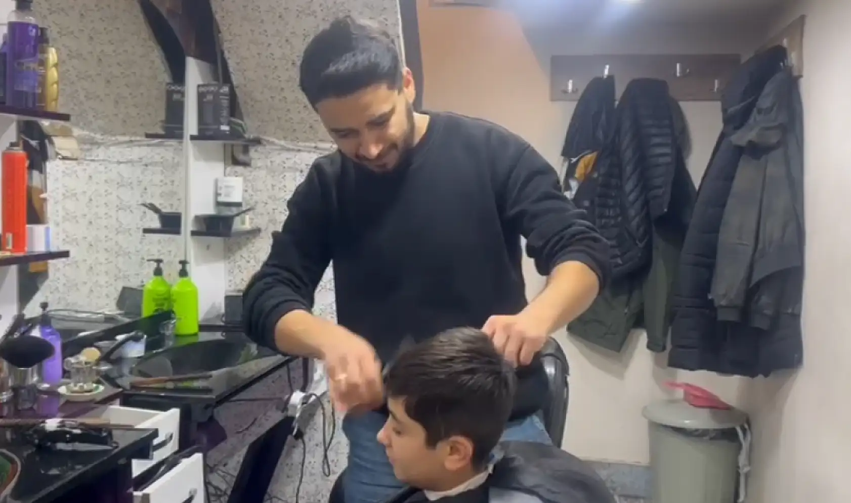 Konya'da berber esnafı: Piyasada durgunluk var