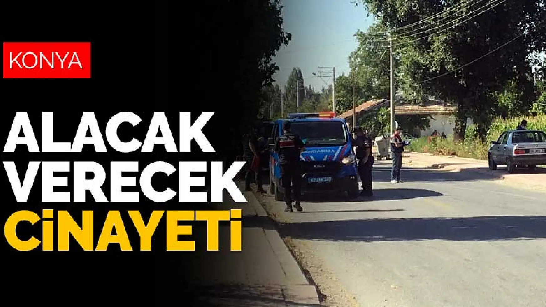 Konya'da alacak verecek cinayeti! Kaldırıldığı hastanede hayatını kaybetti