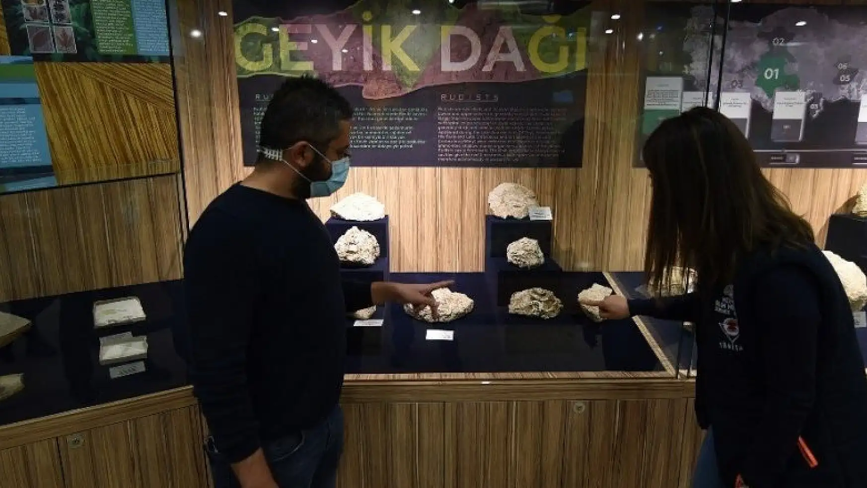 Milyonlarca yıllık fosiller Konya Bilim Merkezi'nde sergileniyor