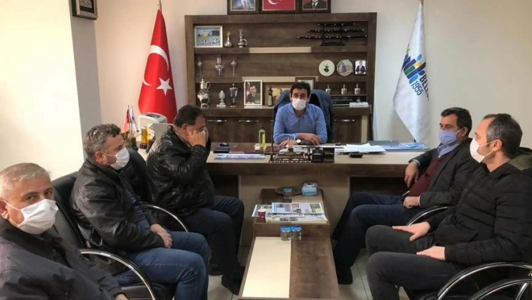 Hüyük Belediye Başkanı Mehmet Çiğdem muhtarlarla buluştu