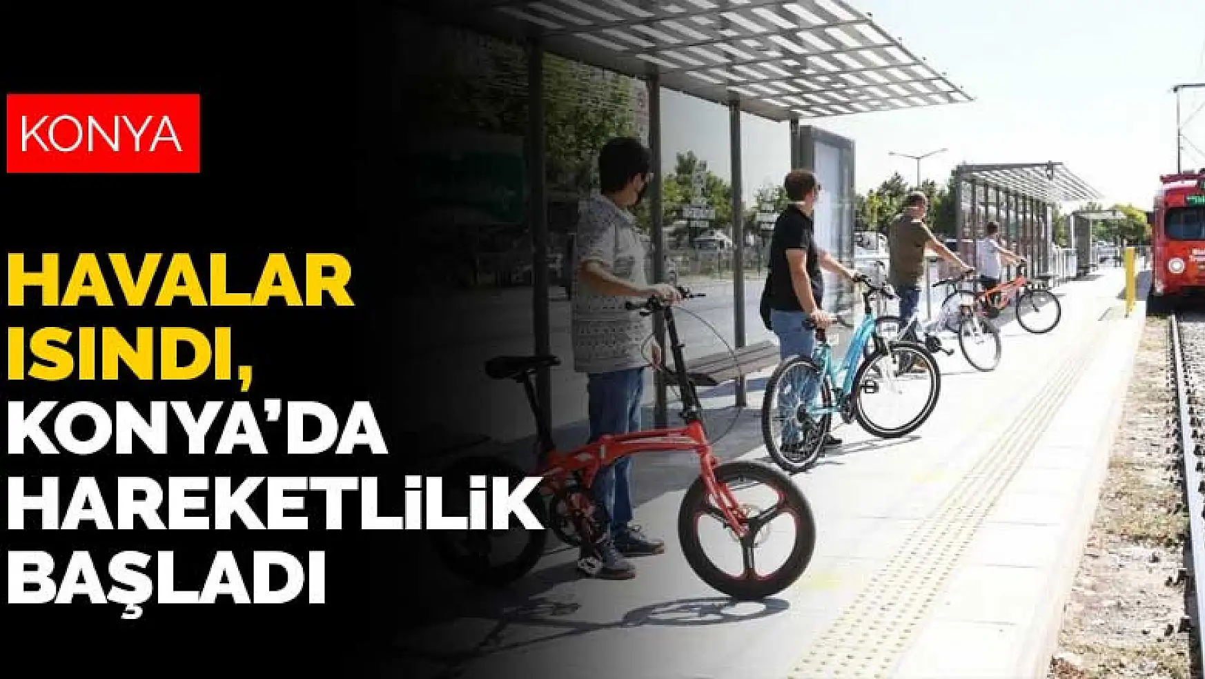 Bisiklet şehri Konya'da havaların ısınmasıyla bisikletçilerde hareketlilik başladı