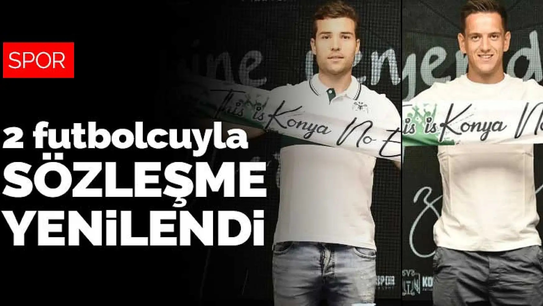 Konyaspor, iki futbolcusuyla yeni sözleşme imzaladı