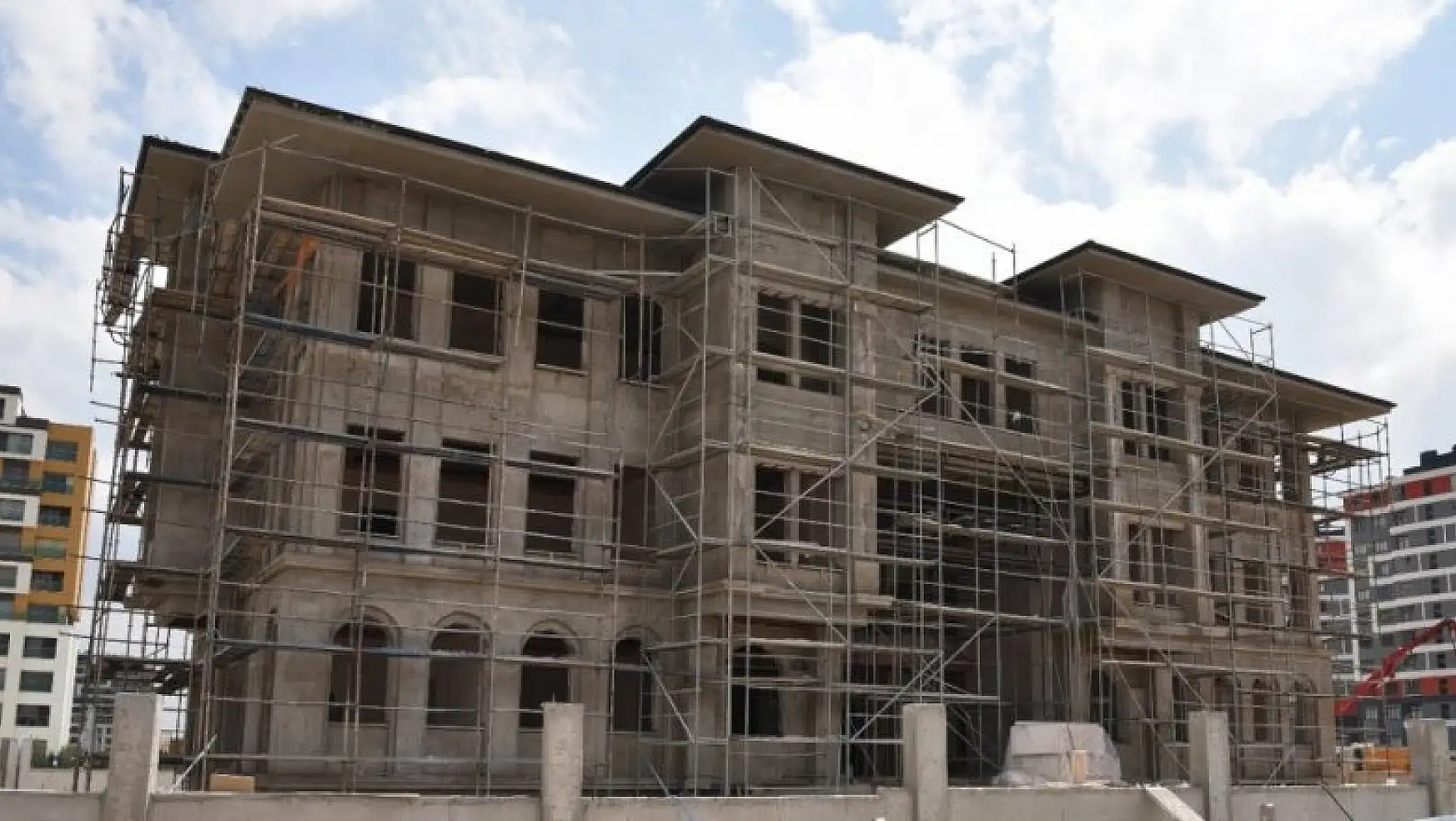 Konya Yazır Karakol Binası hızla yükseliyor! Yıl sonuna tamamlanacak
