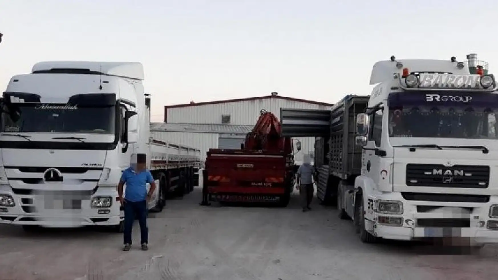 Boruları Ankara'ya götürmeyip Konya'da satmak isterken yakalandılar