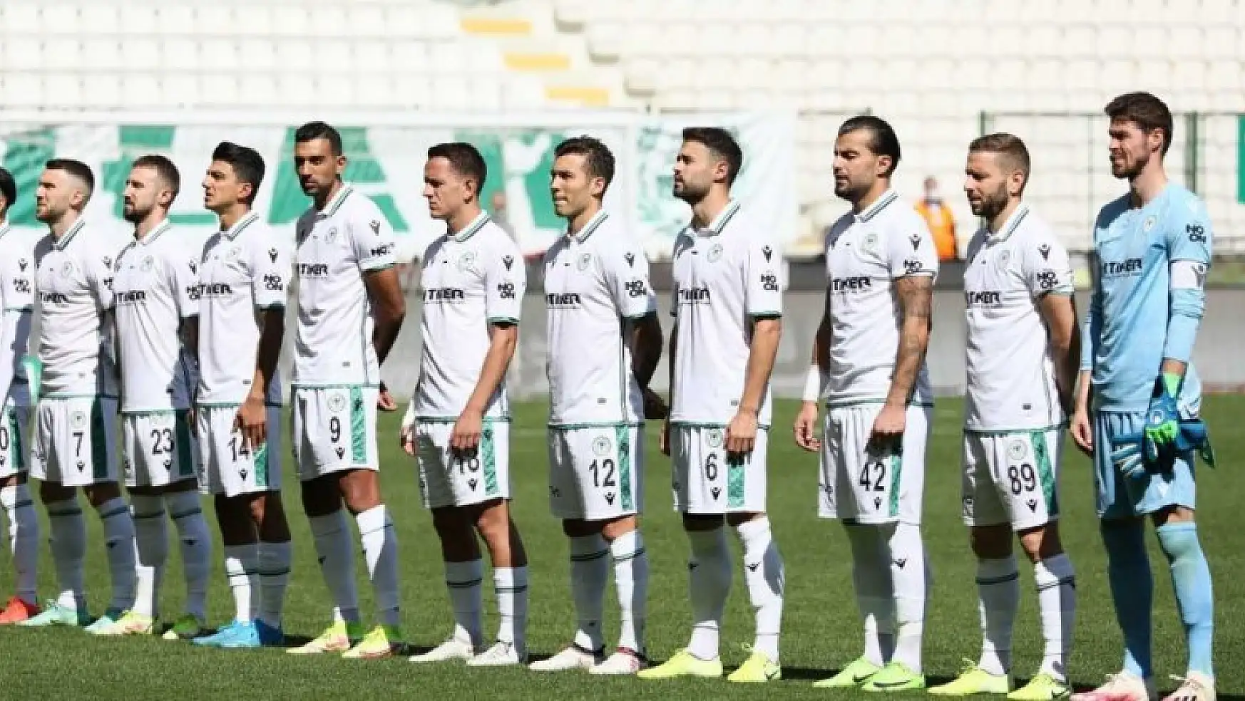 Konyasporlu 7 oyuncuya milli davet
