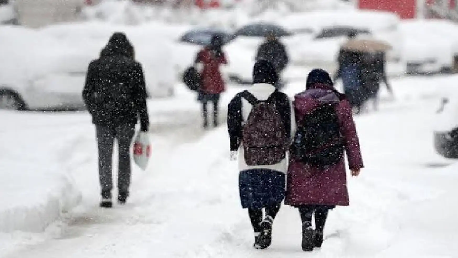 Konya'nın 3 ilçesinde eğitime kar engeli