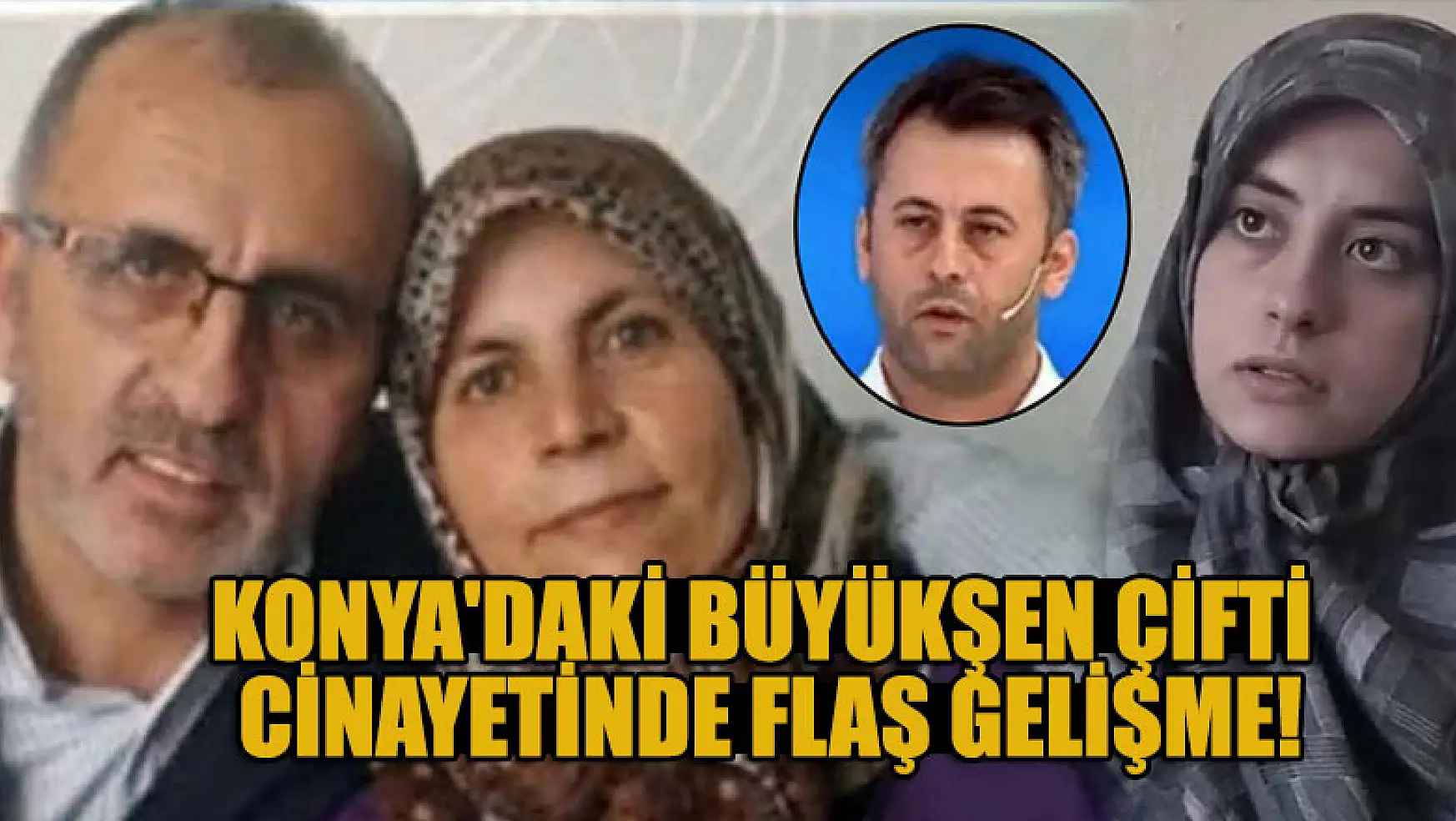 Konya'daki Büyükşen çifti cinayetine ilişkin 7 kişi serbest bırakıldı