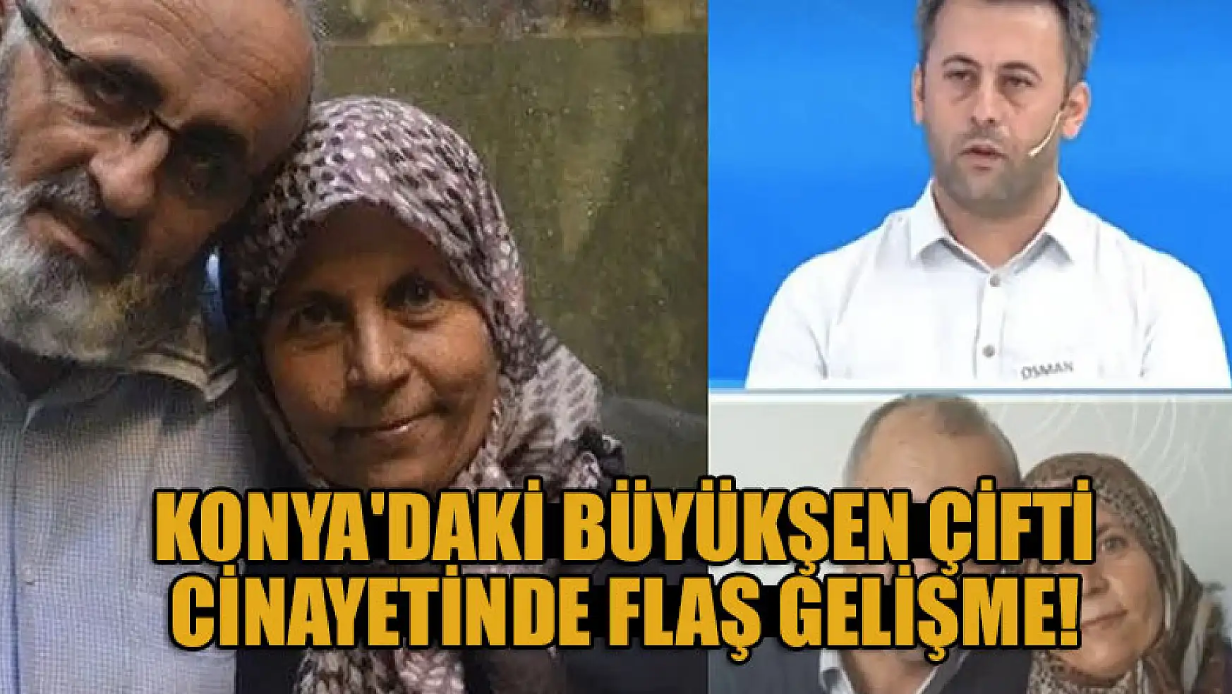 Konya'daki Büyükşen çifti cinayetinde flaş gelişme! 5 gözaltı