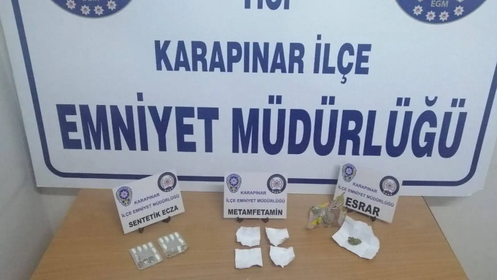 Karapınar'da uyuşturucu operasyonu: 1 kişi tutuklandı