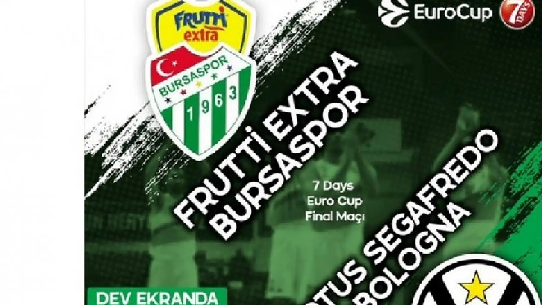 Bursaspor'un final maçı dev ekranda izlenecek