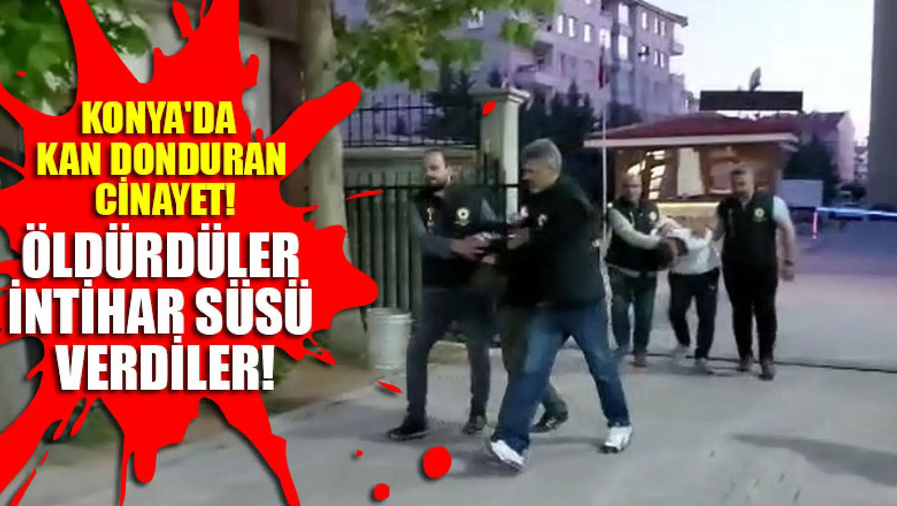 Konya'da kan donduran cinayet!