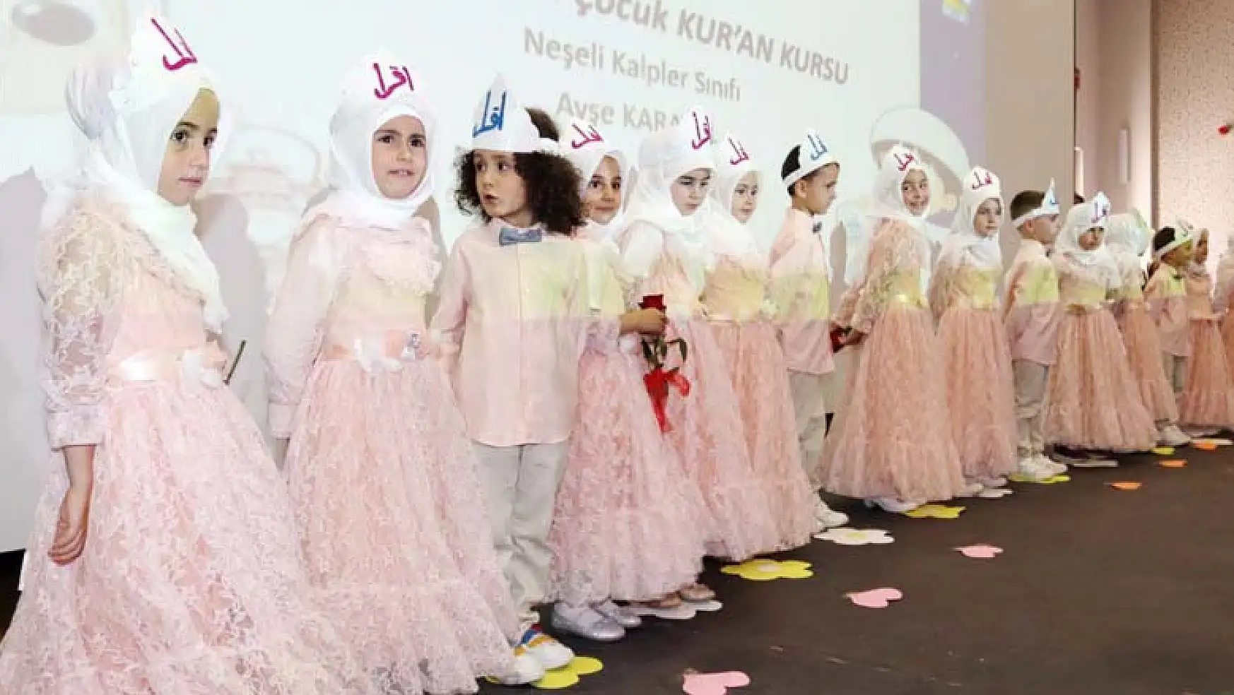 Kur'an kursu öğrencilerine yıl sonu etkinliği düzenlendi