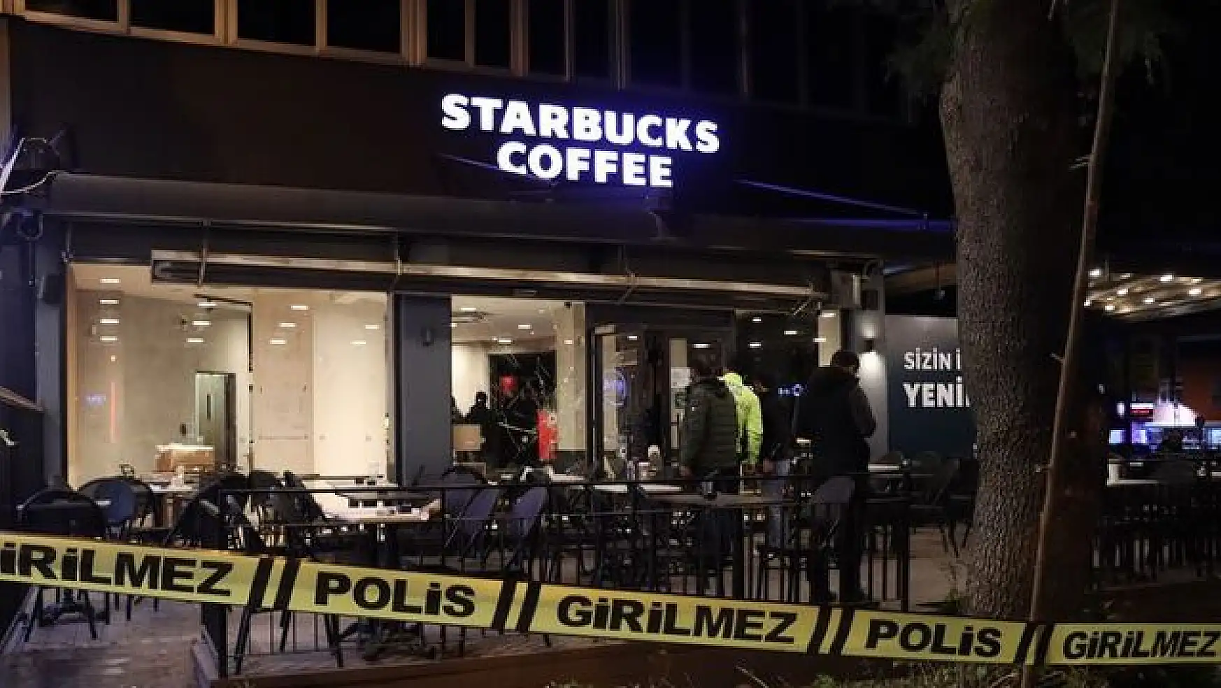 Adana'da Starbucks şubesine silahlı saldırı!