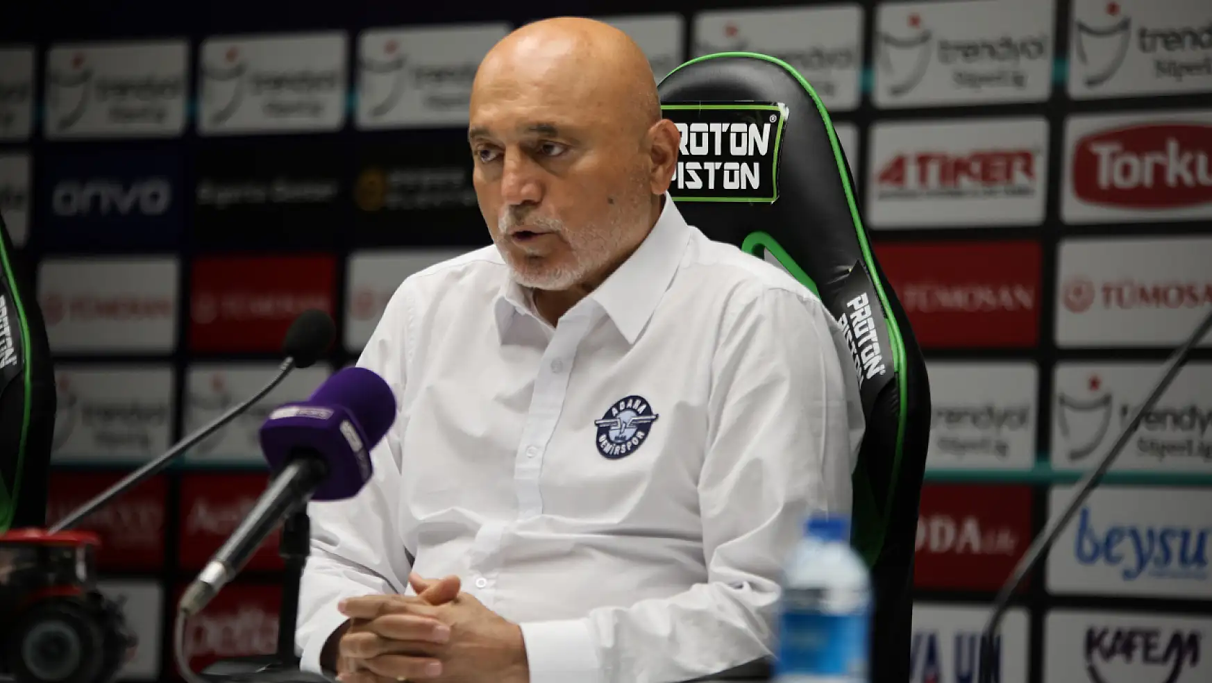  Adana Demirspor Teknik Direktörü Hikmet Karaman açıklamalarda bulundu
