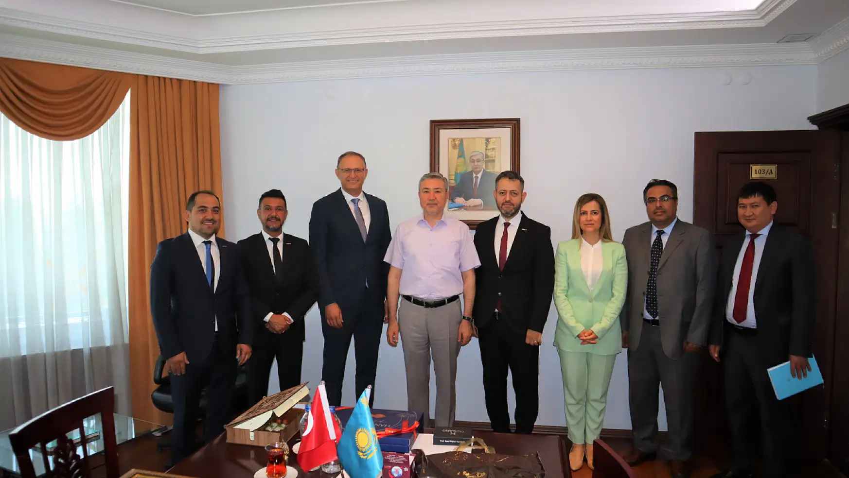 ASKON Konya'dan büyükelçilere ziyaret