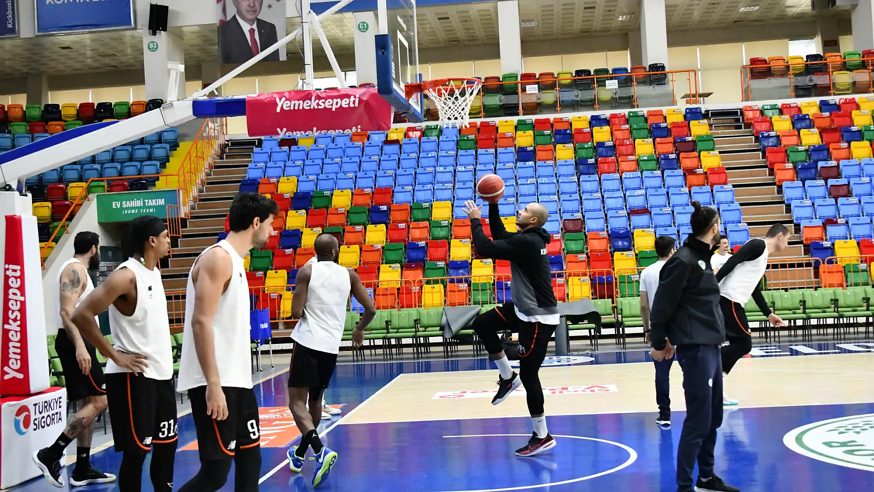 Ayos Konya baskette Telekom hazırlığı