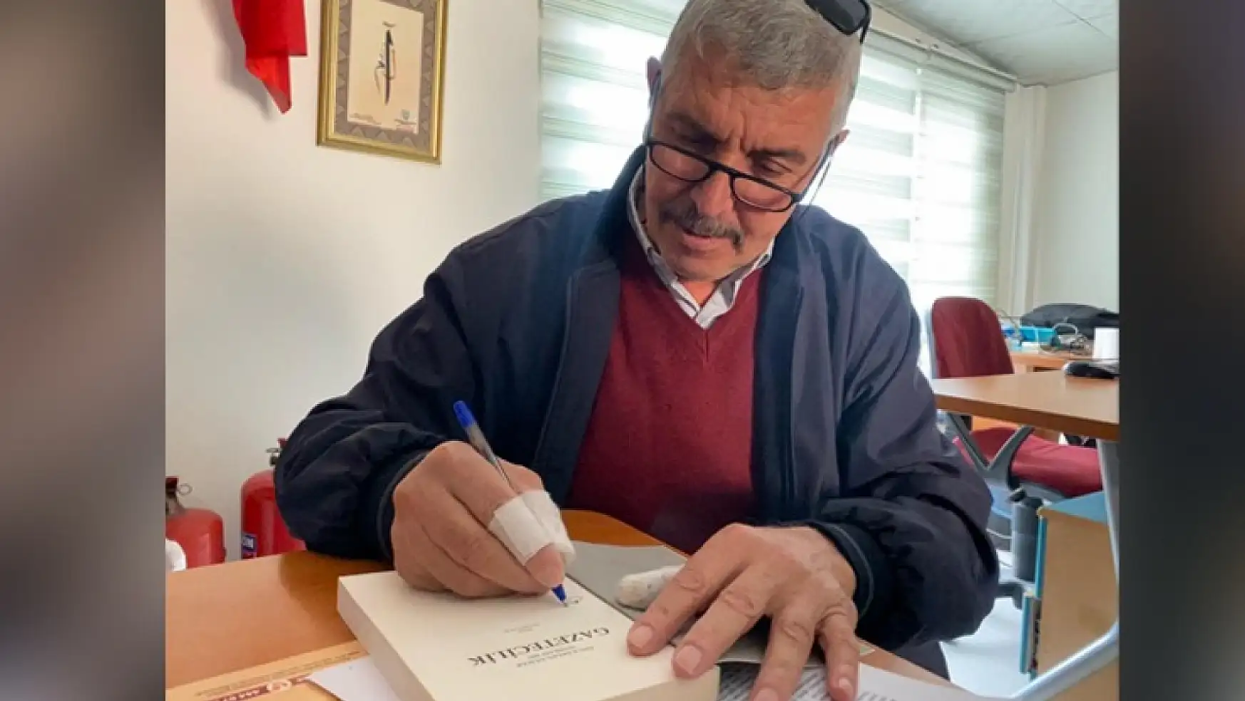 Gazeteci Ali Sait Öge'den Hakimiyet'e ziyaret