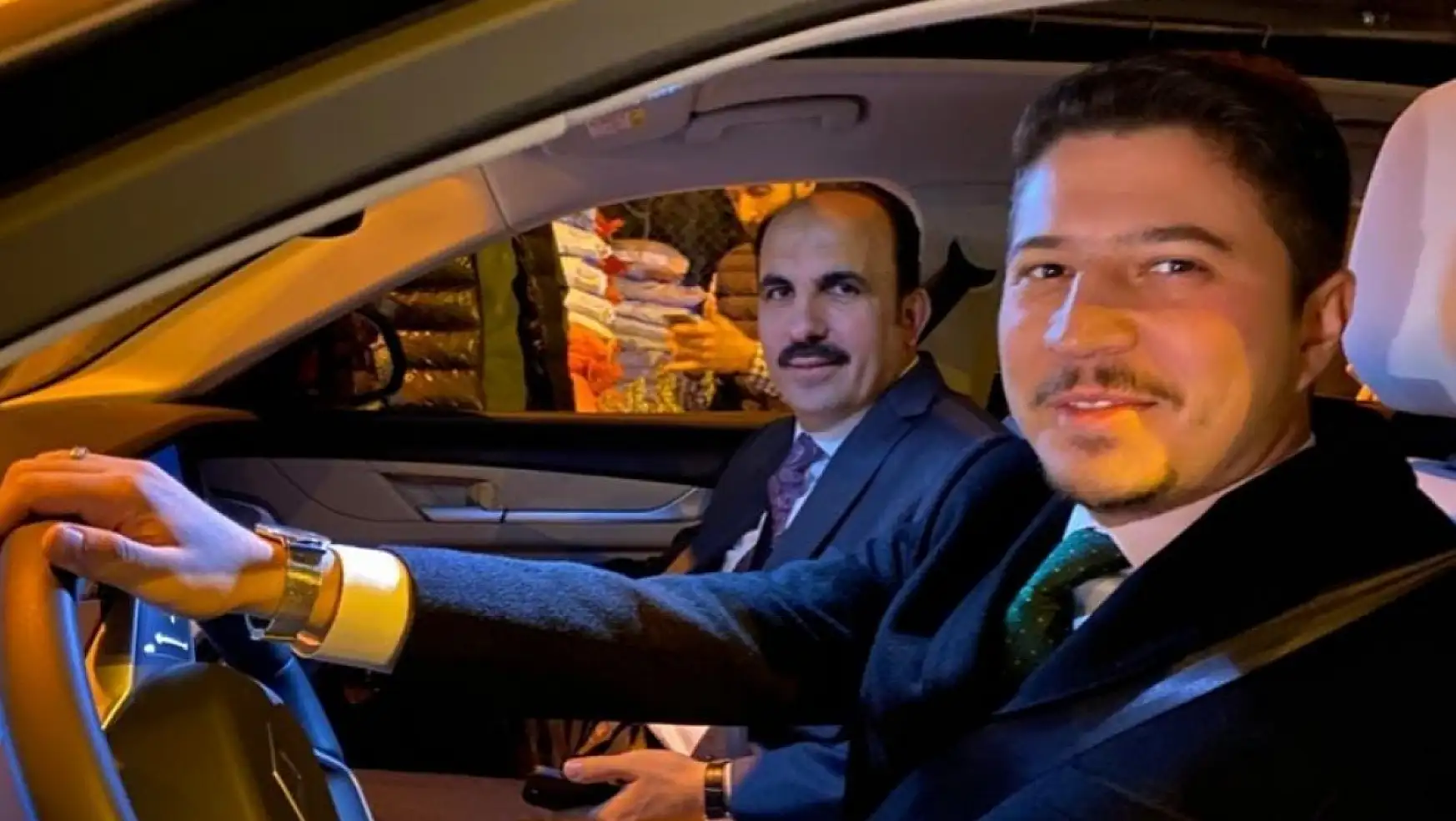 Başkan Altay ve Konya Milletvekili Selman Özboyacı, Togg ile trafiğe çıktı