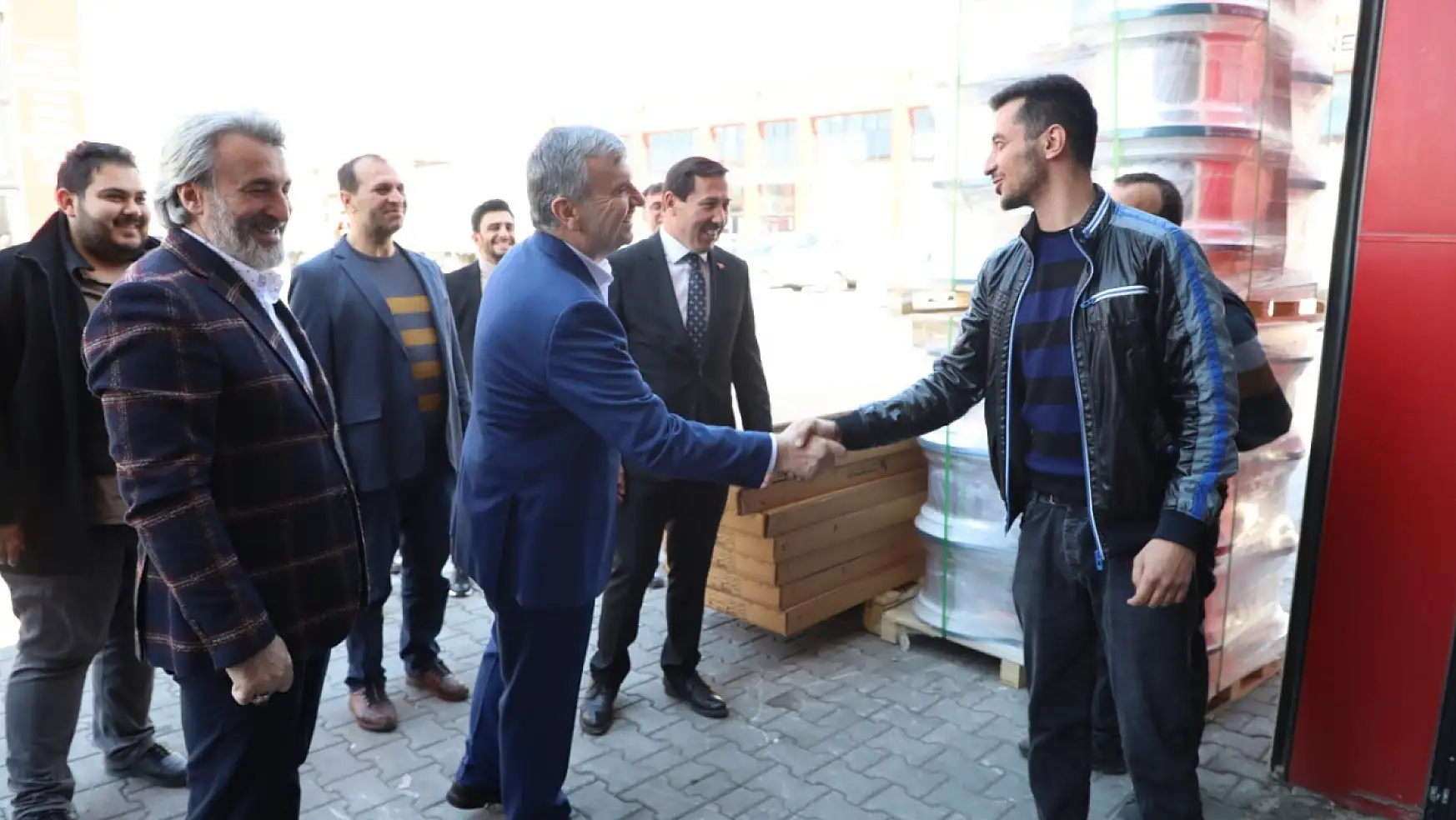 Başkan Hasan Kılca, AK Parti Konya Milletvekili Tahir Akyürek, sanayici ve vatandaşlarla buluştular