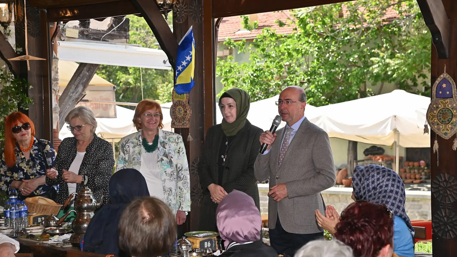 Başkan Pekyatırmacı, Bosna Hersekli kursiyerleri orada ağırladı