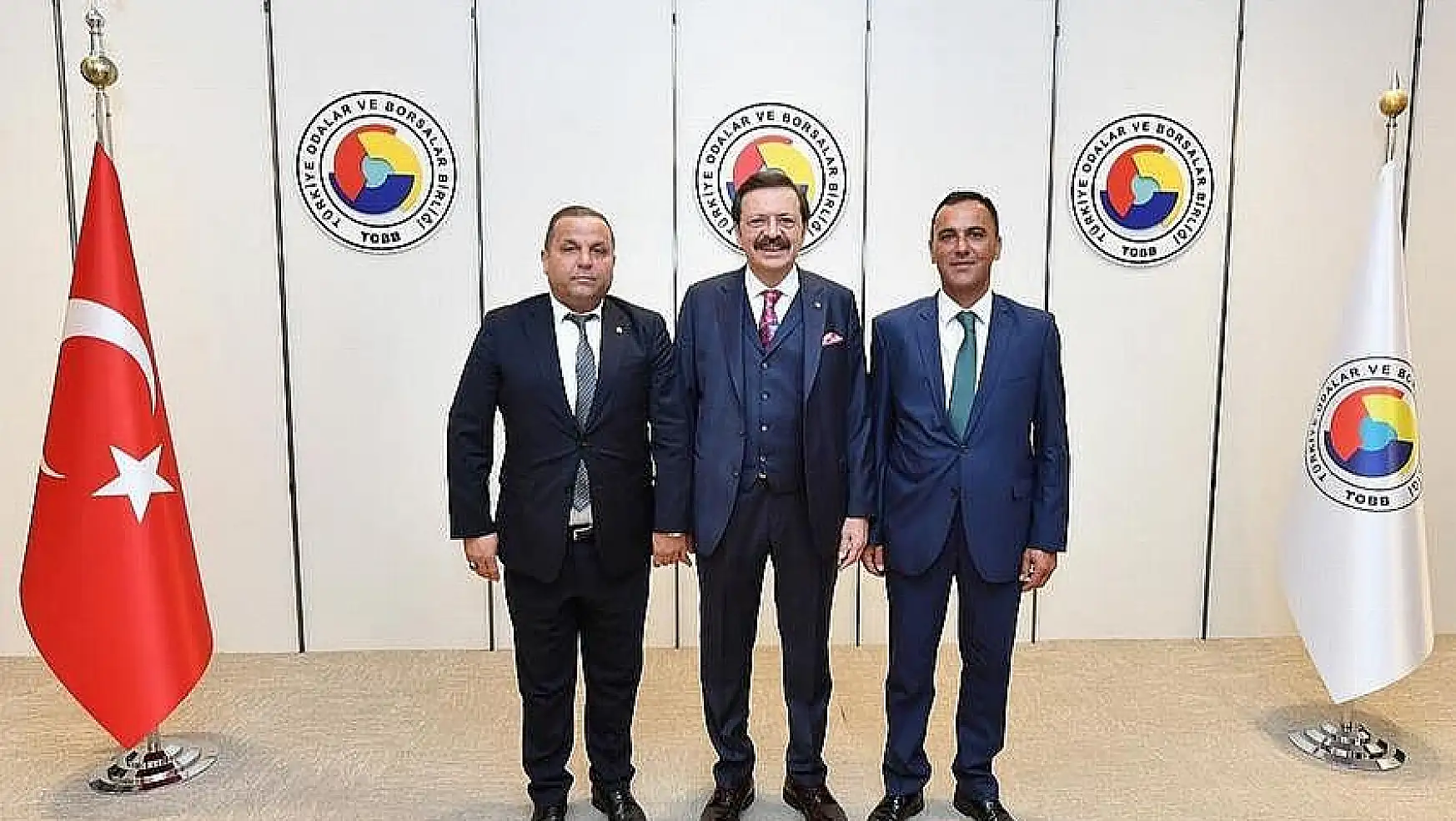 Beyşehir TSO'dan TOBB Başkanı Hisarcıklıoğlu'na ziyaret
