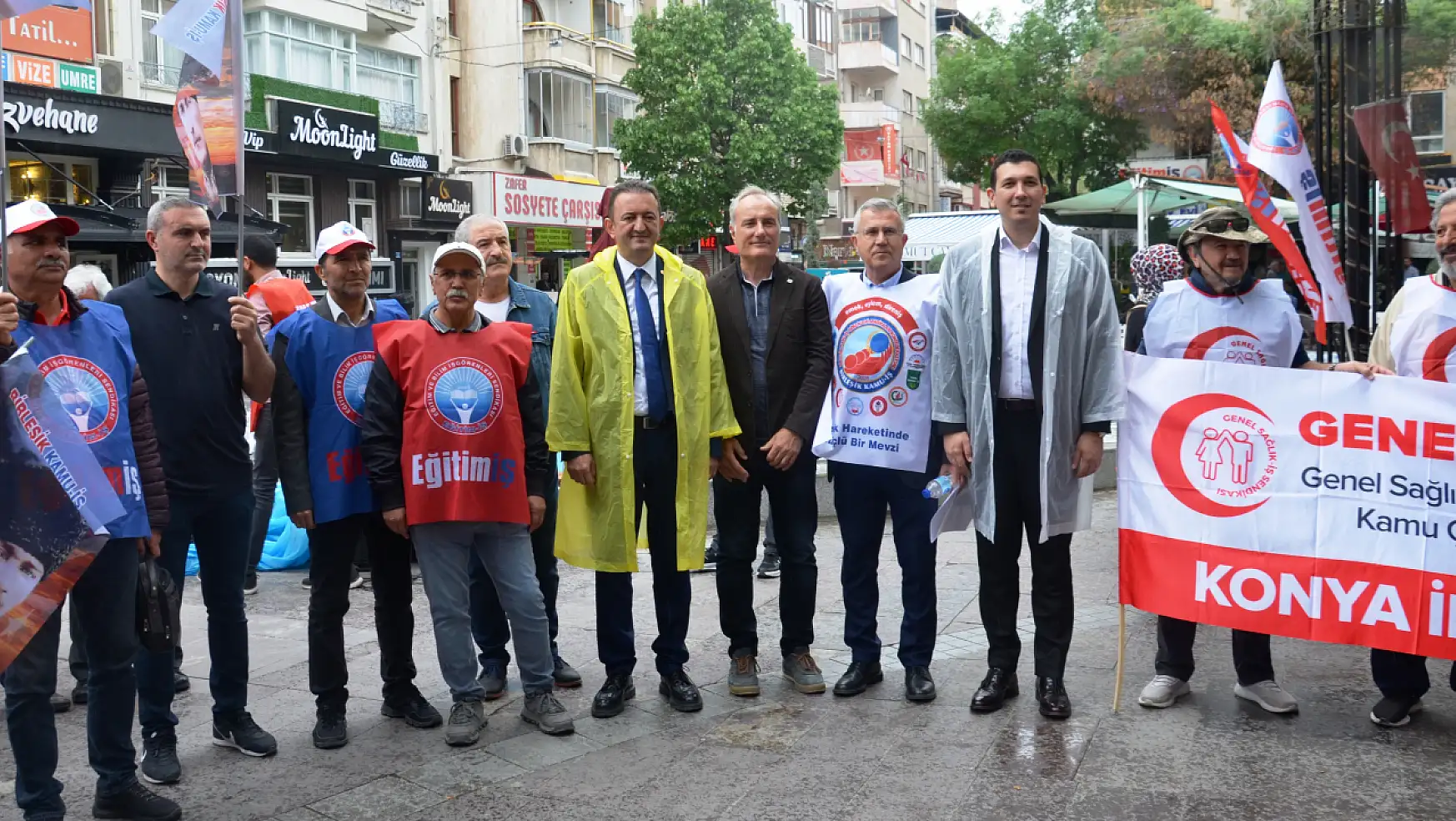 Birleşik Kamu-İş, 1 Mayıs'ı Konya'da coşkulu kutladı!