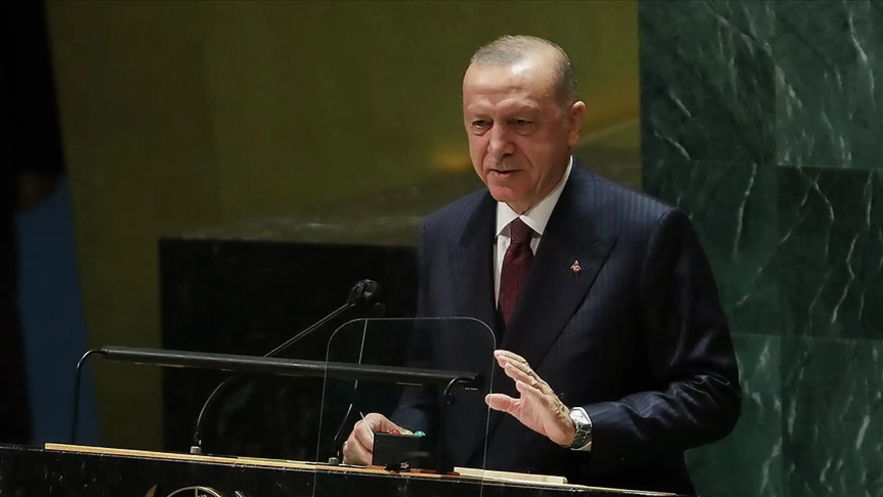 BM Genel Kurulu'nda konuşan Erdoğan: Artık Yunanistan'a 'dur' demenin vakti geldi
