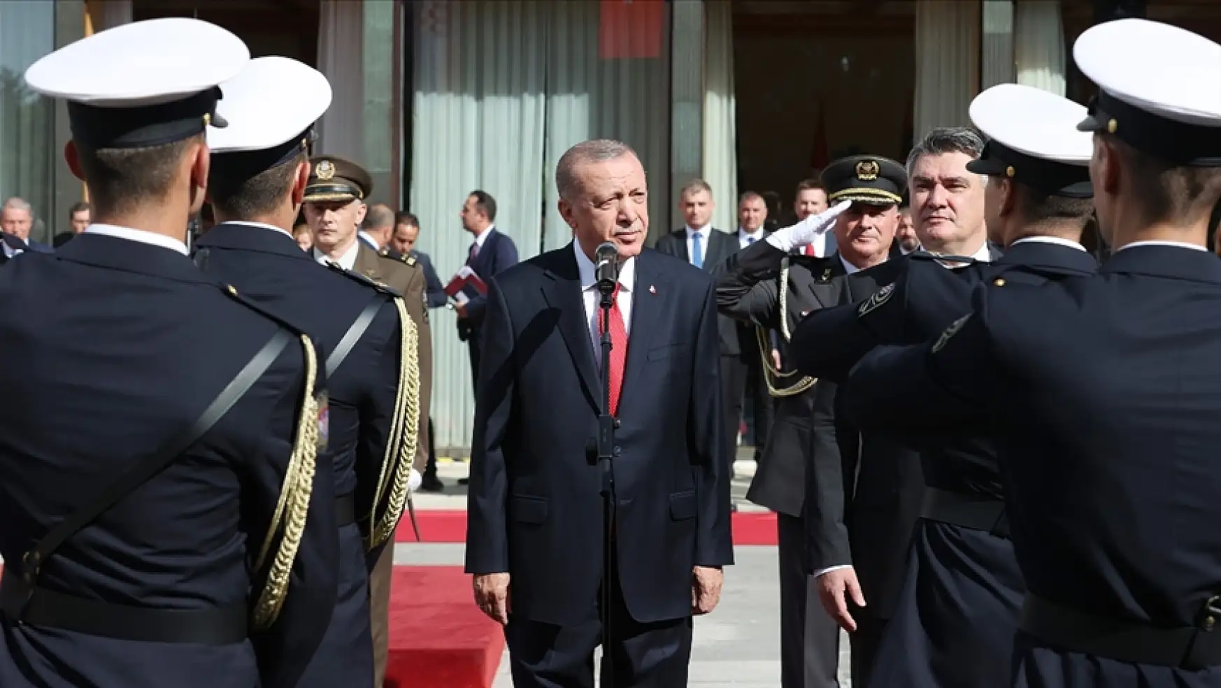Cumhurbaşkanı Erdoğan'dan Balkan turu paylaşımı