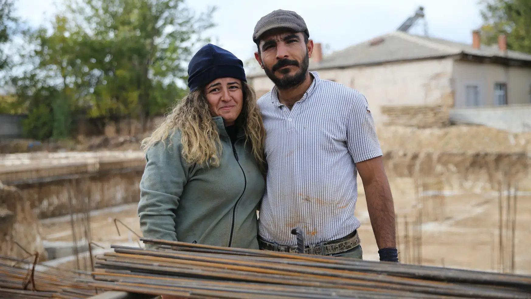 Deprem nedeniyle Konya'ya taşındılar! Depremzede çiftin yaşam öyküsü!