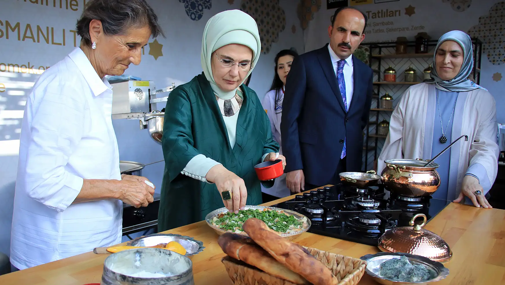 Emine Erdoğan Konya GastroFest'te