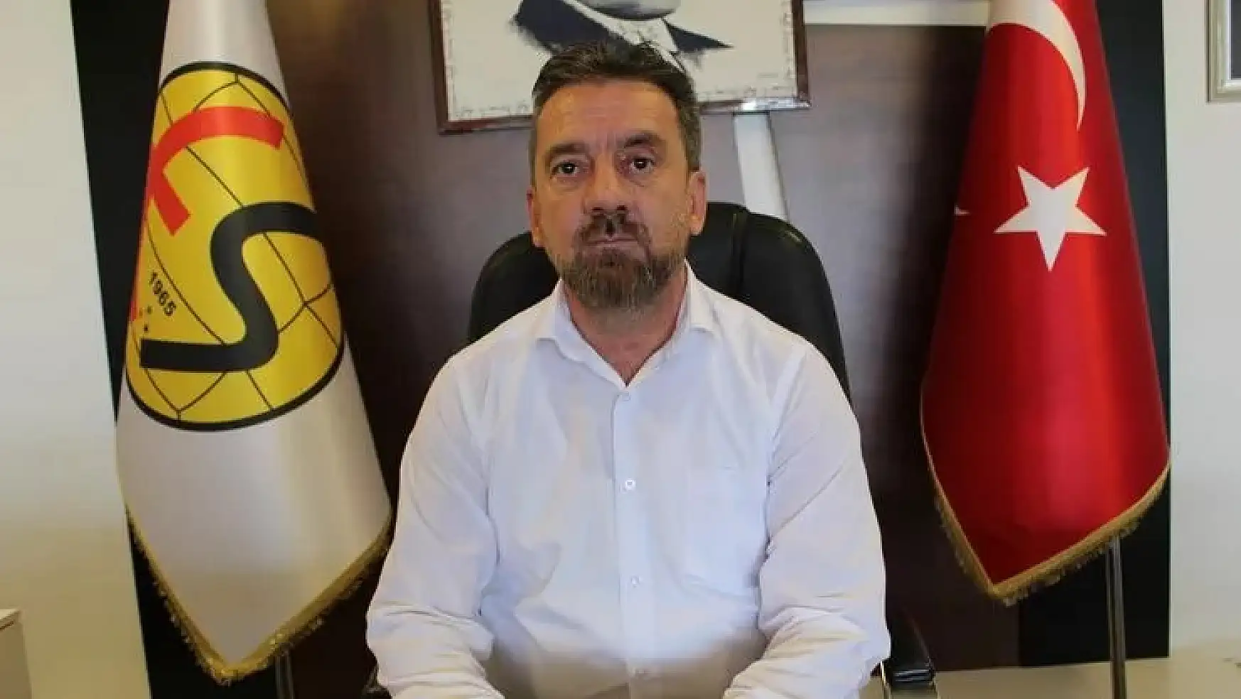Eskişehir'de Başkan Mehmet Şimşek, Konyaspor için Eskişehirspor Tesisleri'ni açtı
